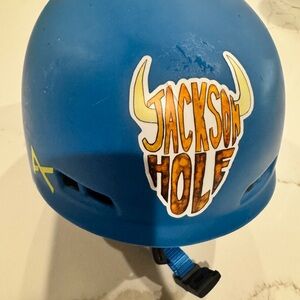 Jackson Hole Kids Blue Helmet